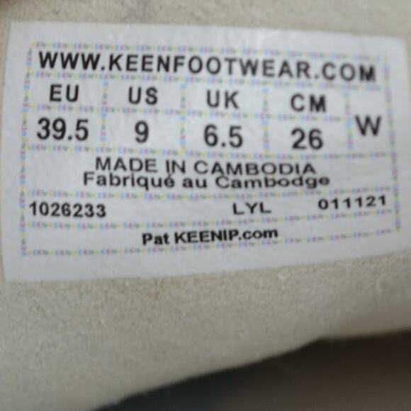 Keen Uneek Canvas Womens Sz 9 Cord Classic Sandals Tie-dye - Picture 2 of 13